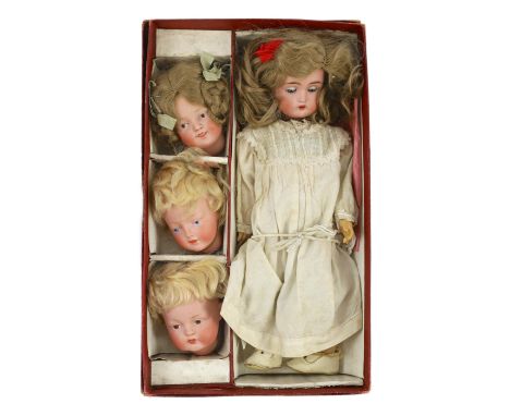 JD Kestner 147 German Bisque Doll Head