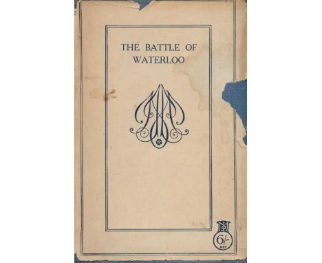 The Story of The Battle of Waterloo by R Gleig Hardback Book 1907 edition unknown published by John Murray some ageing. Good 