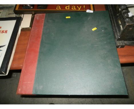 vintage catering accounts ledger