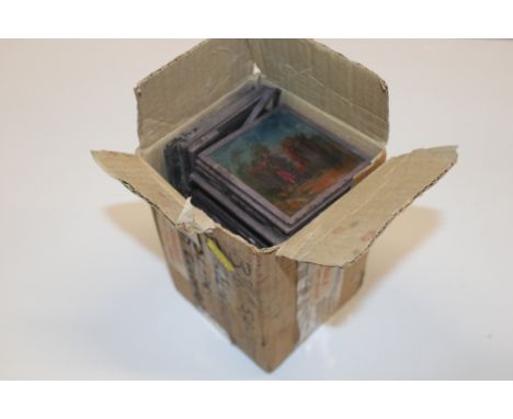 A box of Religious Magic Lantern slides 