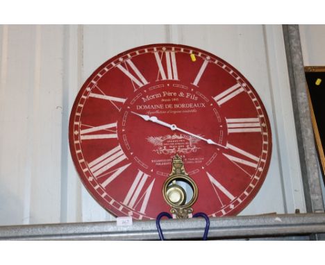 A French wall clock 