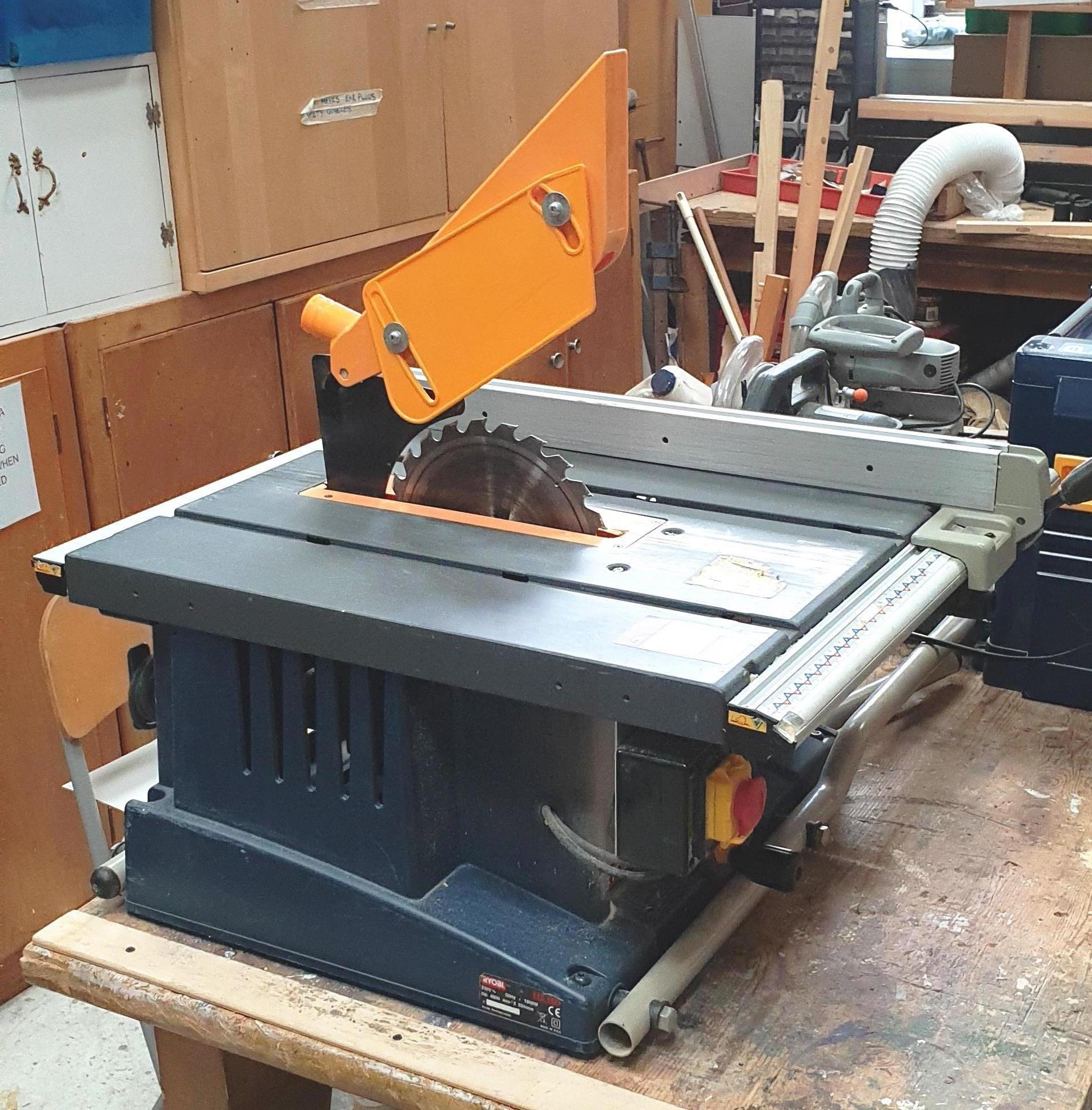 Ryobi ETS 1825 Table top circular saw and pro planer/thicknesser clm 1500pt