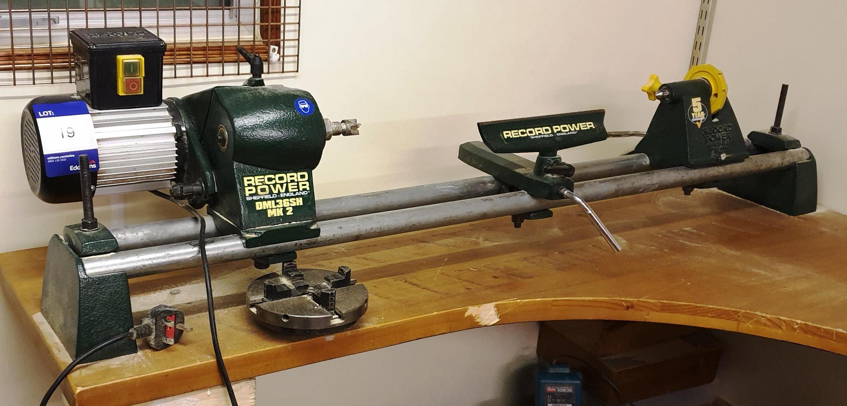 Record power DML 36SH MK2 Lathe