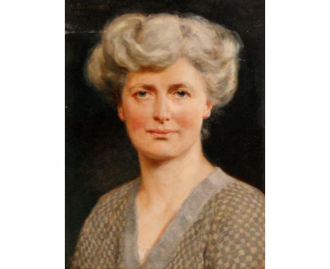 ARTHUR BENTLEY CONNOR (1880-1960) - Portrait of a lady, bust length, oil on canvas, signed and dated 1940, framed, 41cm x 31c