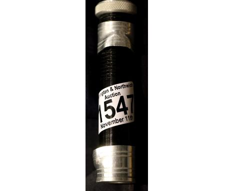 Un-named fibreglass 9 1/2 ft fly fishing rod. P&amp;P Group 3 (£25+VAT for the first lot and £5+VAT for subsequent lots) 