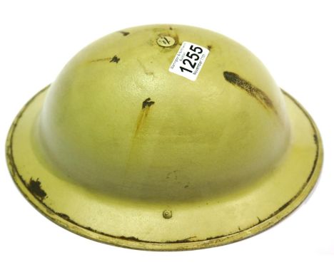 WWII British 8th Army Desert Rats Helmet Dated 1939. P&amp;P Group 2 (£18+VAT for the first lot and £3+VAT for subsequent lot