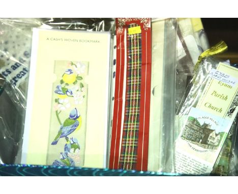 Large quantity of bookmarks including Cash's Silk examples.  P&amp;P Group 3 (£25+VAT for the first lot and £5+VAT for subseq