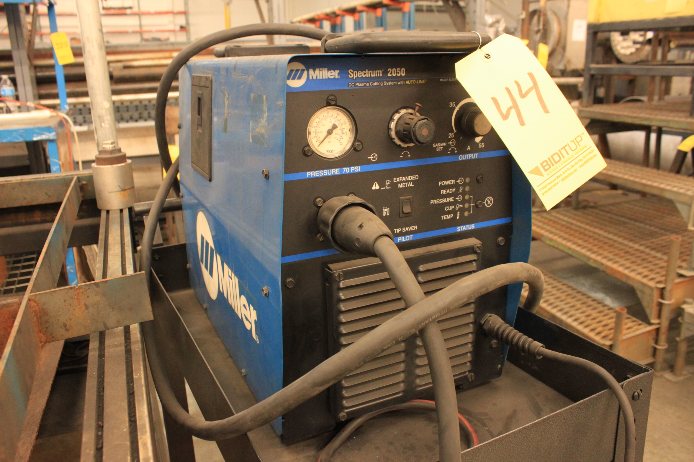 4' x 8' Plasma Cutting Table w/ Miller Spectrum 2050 DC Plasma Cutting