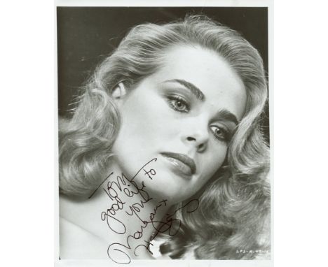 HEMINGWAY MARGAUX: (1954-1996) American Actress &amp; fashion Model. Granddaughter of Ernest Hemingway. A renowned model who 