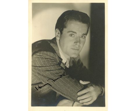 FONDA HENRY &amp; LOREN SOPHIA : Two good signed photographs. Henry Fonda (1905-1982) American Actor. Academy Award winner. V