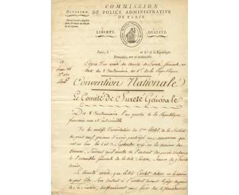 [SEPTEMBRISEUR]: French name given to the people who participated in the 2nd to 7th September 1792 massacres. Half of the pri