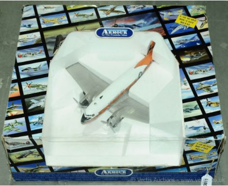 Franklin Mint Armour Collection - a boxed 1/48 Scale Military Aircraft B11E058 a C47 Transport Plane "Military Air Transport"