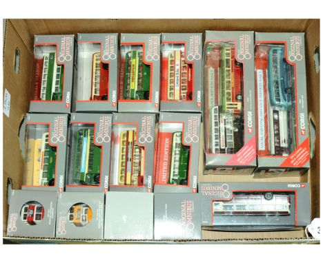 Corgi Original Omnibus Company a boxed group to include 97855 Bristol L5G 'United Automobile Services Ltd', 97941 Leyland PD2