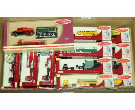 Lledo/Corgi (Trackside Series) - a boxed group to include a Corgi Trackside DG198008 a Scammell Contractor, Trailer and Tende