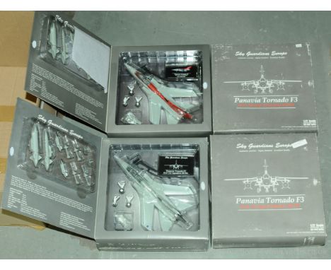 Sky Guardians Europe - a boxed group of 1/72 Scale Military Aircraft comprising of SGE72-001-004 a Panavia Tornado F3 (RAF 56