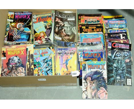 A Collection of Comics and Graphic Novels from publishers, Marvel, DC, Dark Horse, Epic, and others. Marvel Comics to include