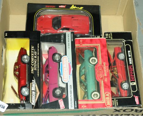 Anson, ERTL (American Muscle) &amp; Mira a boxed group of 1/18th scale models comprising of an ERTL (American Muscle) 1970 Pl