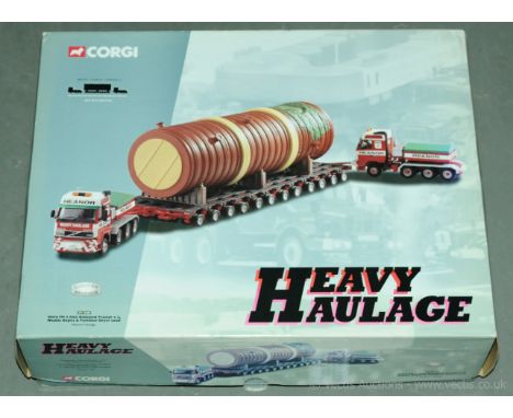 Corgi (Heavy Haulage) a boxed 1/50th scale CC12403 Volvo FH4 axle ballast and tractor x 2, Nicholas Bogies and Fertilizer Dry