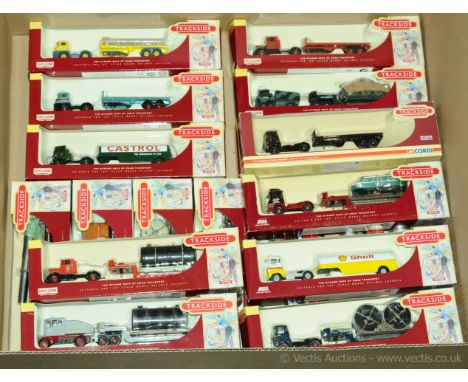 Lledo Days Gone (Trackside Series) - a boxed group to include DG111000 a Sentinel Ballast Tractor with Low Loader and Load "S