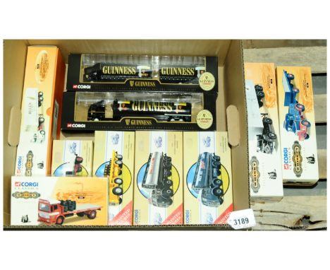 Corgi Classics a boxed group of Brewery / Alcohol related Commercial Vehicles to include 59530 Volvo Tanker "Guinness", 11401