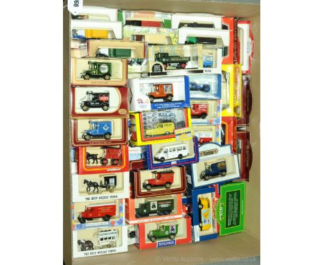 Lledo Days Gone - a boxed group of Promotional Models which includes 6094 a 1920 Model T Van "Hamleys", 73004 a 1955 Volkswag