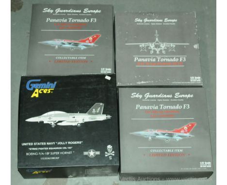 Sky Guardians Europe &amp; Gemini Aces - a boxed group of 1/72 Scale Military Aircraft to include a Sky Guardians Europe SGE7