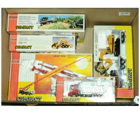 Joal (Joal Compact Series) a boxed group of boxed Commercial Plant diecast models to include 331 Volvo FH12-420 Dump Truck, 2