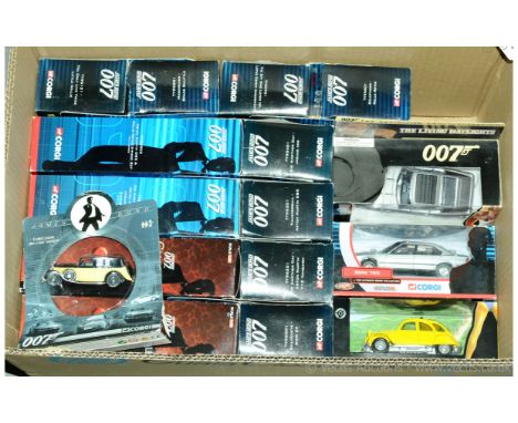 Corgi a boxed James Bond group to include TY95901 Die Another Day Set, TY05102 BMW 750i, 04801 Aston Martin Volante plus othe
