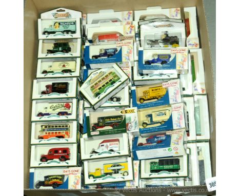 Lledo Days Gone - a boxed group of Promotional items to include DG050046 a Bullnose Morris Van "Lledo Collectors Club Model 2
