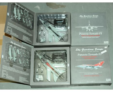 Sky Guardians Europe - a boxed group of 1/72 Scale Military Aircraft comprising of SGE72-001-004 a Panavia Tornado F3 (RAF 56