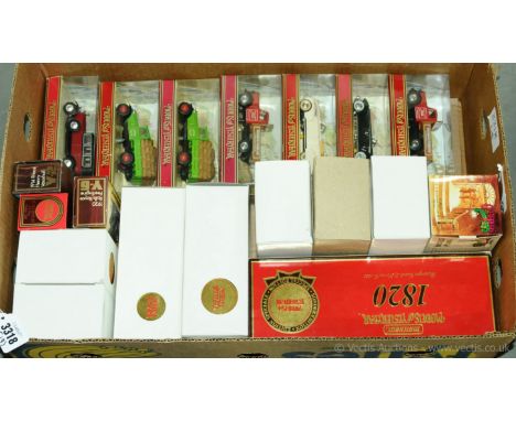 Matchbox a boxed group to include Y62 1932 Model AA Ford 1.5 Ton Truck, YGB03 1918 Atkinson Steam Wagon 'Swan', YS-39 Passeng