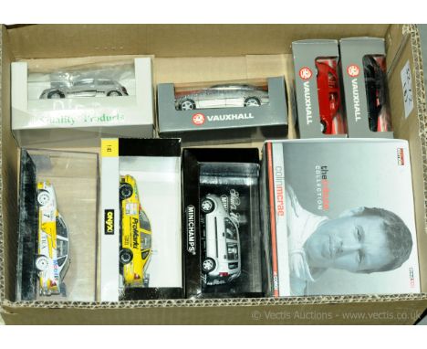 Minichamps, Corgi, Gama and similar a boxed mainly Vauxhall/Opel group to include Minichamps 430 049000 Opel Anglia (Silver),