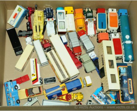 Matchbox Super Kings, King Size and similar a quantity of unboxed mainly Commercial diecast models to include Super Kings K-1