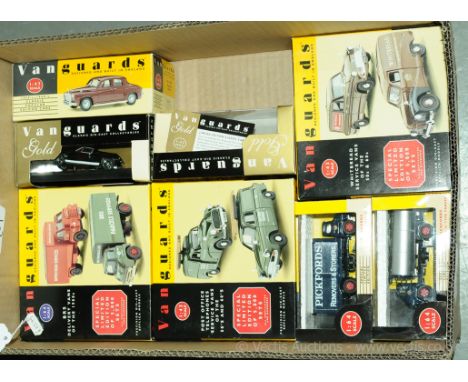 Vanguards - a boxed group of 1/43 and 1/64 Scale Models which also includes 3 x Multi Vehicle Sets to include RS1002 2 Vehicl