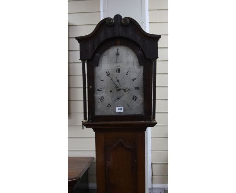 A George III mahogany longcase clock