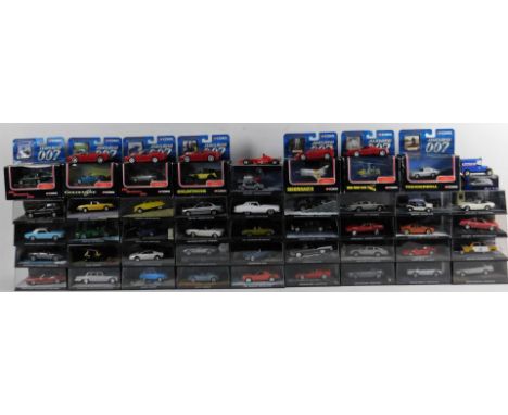 Various Corgi and other die-cast vehicles, James Bond 007 blister packs to include Golden Eye BMW Z3, 8cm W, various other 00