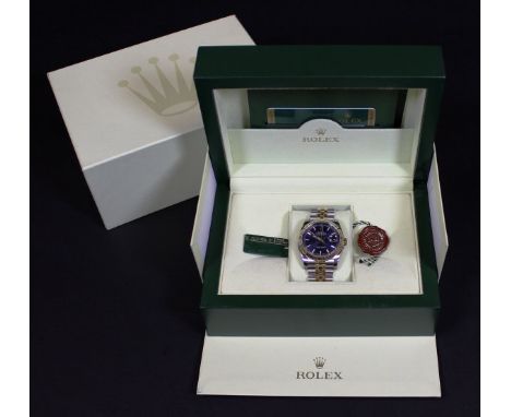 A Rolex Oyster Perpetual wristwatch in presentation box with various certificates, etc CONDITION REPORTS Some light general w