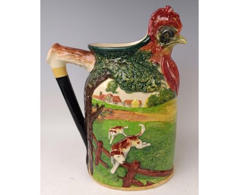 A rare Royal Doulton MFH Presentation jug, limited edition no. 132/500, 33 cm highGenerally in good order, no major faults fo