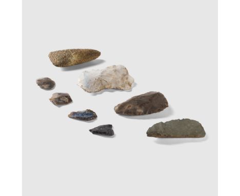 COLLECTION OF NEOLITHIC TOOLS WESTERN EUROPE, 3RD MILLENIUM B.C. knapped flint and polished stone, a range of artefacts, incl