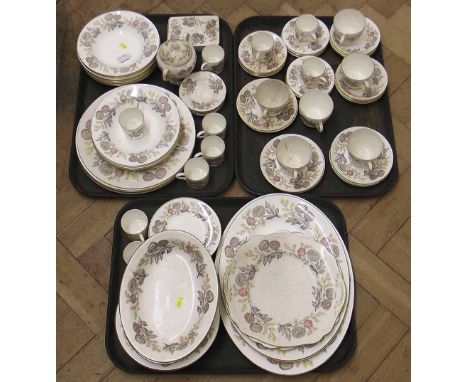 Wedgwood Litchfield tea/dinner and coffee service Condition report: see terms and conditions