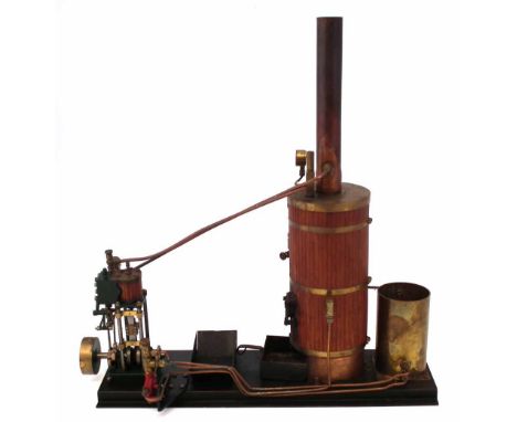 Model table top live steam engine Condition report: see terms and conditions