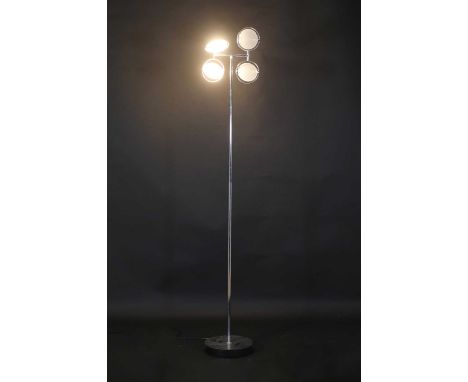 A FontanaArte 'Nobi Terra Quattro' floor lamp, 'Model No.3599', with brochure and Allen key,185cm high