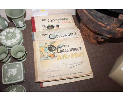 Florence K. Upton, five vintage children's books including "Auto-Go-Kart 1st Edition 1901"