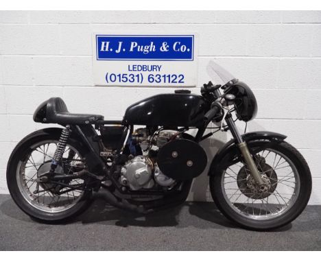 Honda 400-4 Cafe Racer, 460ccRuns and rides, engine is a 1976 400-4 with road race cams. Reg. TWP 847R, V5 