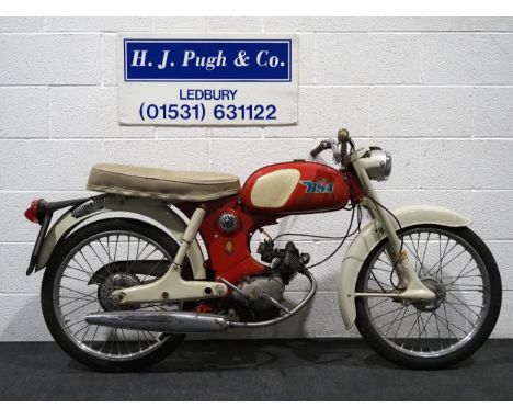 BSA Beagle motorcycle 1964/65. Frame No. K12911Engine No. K1A3283Canadian import, engine turns over.Comes with Nova document.