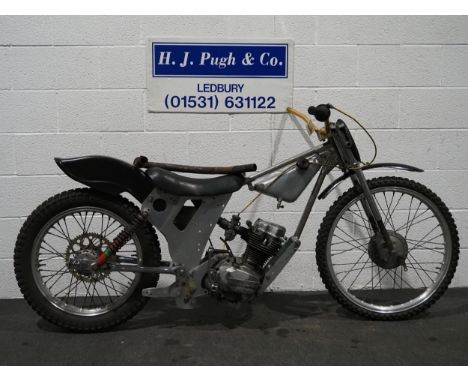Hagon LTR Grasstrack project. Engine turns over with compression. Fitted with Honda CG125 engine, Akront rims, Renthal bars a