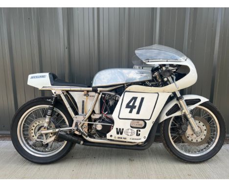Weslake Metisse race bike. 900cc. Circa 1990. Engine No. 523CZThis machine was built by Pat French of M. R. D in the early 19