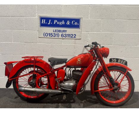 BSA Bantam GPO motorcycle. 1961. 123cc. Frame No. BD25 75034Engine No. DDB 15235Last ridden in January 2021. Engine turns ove