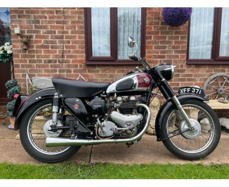 Matchless 500 Clubman Twin motorcycle. 1955. 498cc. Engine No. 55G9/27287Runs and rides, comes with history and workshop manu