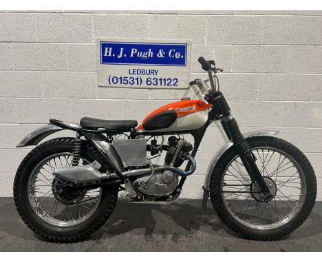 Triumph Tiger Cub trials bike. Frame No. F4421 Engine No. T203232 Runs and rides, has been stored for some time, was ridden a